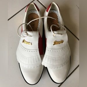 Women’s Stars Golf Shoe with Metal Cleats